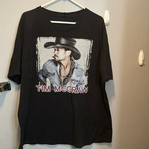 2014 tim mcgraw 2XL concert tour tshirt sundown heaven town unisex short sleeve